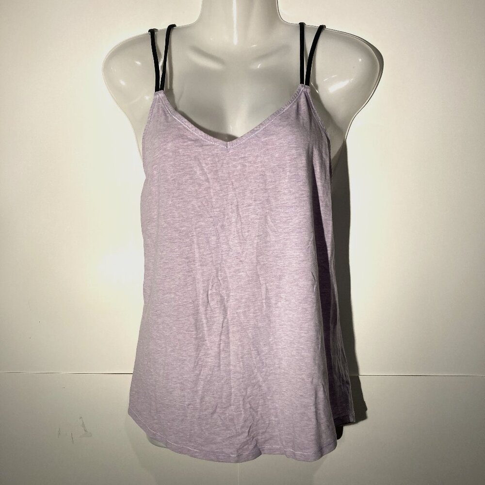 Lululemon Strappy Spaghettis Yoga Workout Tank Top Purple Heather Lightweight